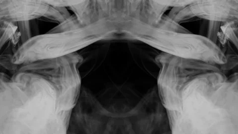 Real Smoke Frame Loop Stock Footage 80920320