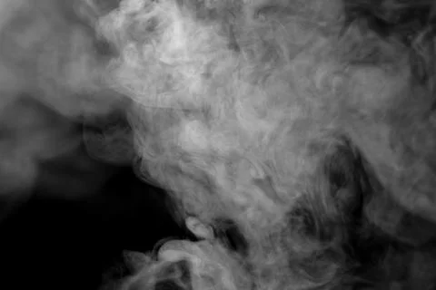Real smoke hi-res texture for designers Stock Photos