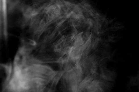 Real smoke hi-res texture for designers Stock Photos