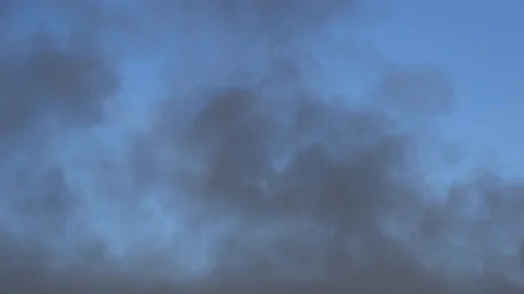Real smoke from a major fire 스톡 동영상 90503880