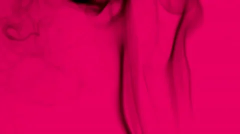 Real Smoke on Pink Background Stock Footage 68034179
