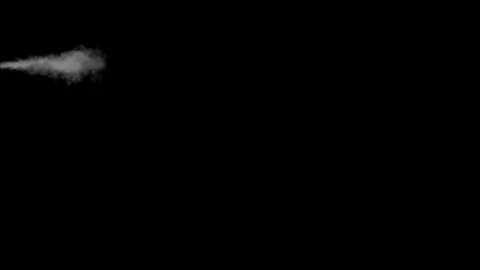Real Smoke Plume Stock Footage 70158023