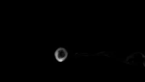 Real Smoke Rings Stock Footage 273871033