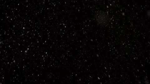 Real Snow Drifting Variable Winds Black Sky 4K Real snow drifting with variable Stock Footage 330092789