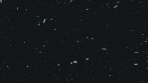 Real Snow Fall 2 + Alpha Channel Stock Footage 33555344