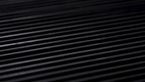 Real snow falling on on the background of the ventilation grate, Large and small Stock Footage 304272766
