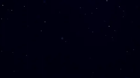 Real Snow Falling on Dark Purple Background. Snowy particles dust isolated Stock Footage 335588566