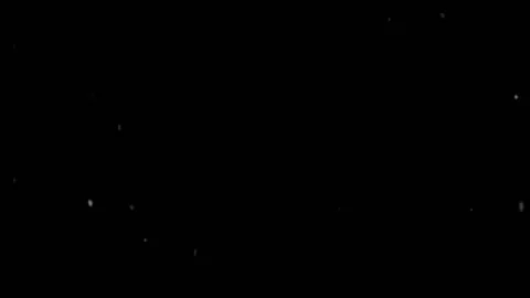 Real snow falling Isolated black Background Video stock 133958620