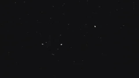 Real snow falling at night in extreme slow motion. 動画素材 84806962