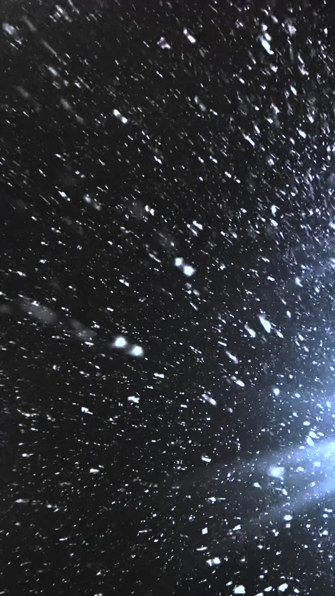 Real snow falls on camera. Falling snow. Heavy snowfall video. Winter fairy tale Stock Footage 307344804