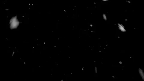 Realistic Snow Falling Loop with transparency Full HD on Make a GIF