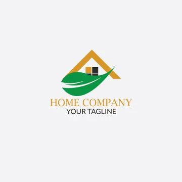 Real State Logo with style Modern Illustrazione stock