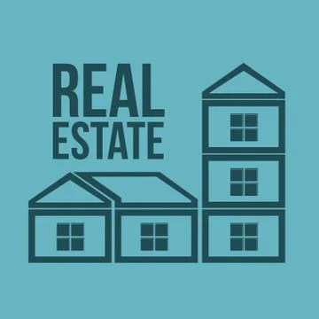 Real State Vector  Illustration Stock Illustration