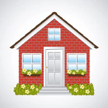 Real State Vector  Illustration Stock Illustration