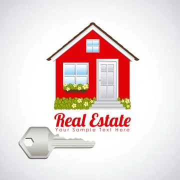 Real State Vector  Illustration Stock Illustration