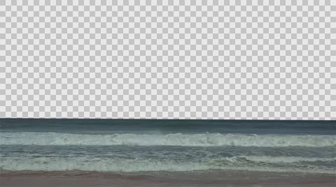 Real Storm Waves 1 Isolated Stock Footage 59914443