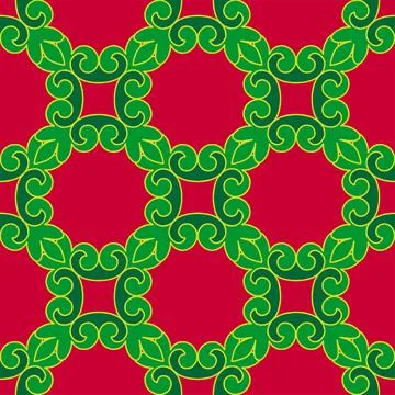 Real Tatar seamless pattern. Islamic floral geometry. Culture of the Tatar .. Illustrazione stock
