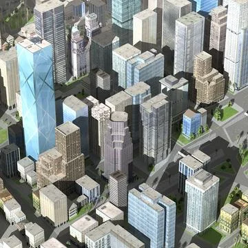 Real time CITY 3D Model