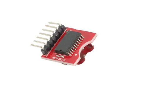 Real time clock module module isolated on white background Stock Photos