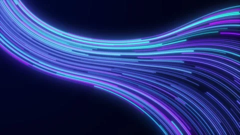 Real time data transfer in crowd computing, Big data moving at high speed Stock Footage 343721773
