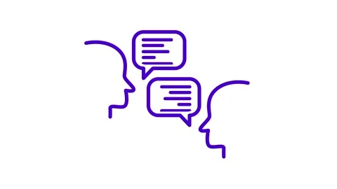Real-time dialogue Stock Footage 335609170