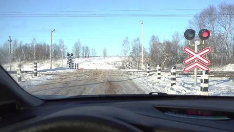 In real time freight train from the beginning to the end of the frame is moving Stock-Footage 72000650