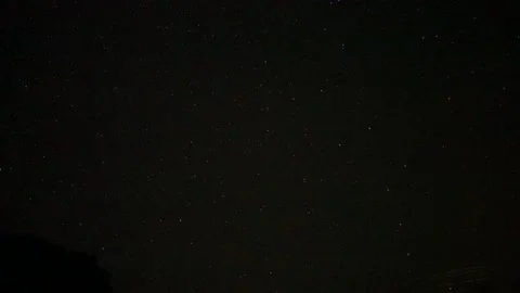 Real Time Meteor Video #4 at 21 seconds Stock Footage 145660853