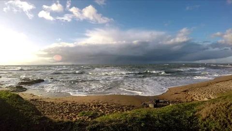 Real Time Sea &amp; Beach Landscape 動画素材 81948633