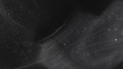 Real Timelapse Shot of Frost Texture Forming on Glass, Black Background. Stock Footage 326358852
