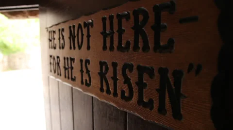 The real tomb of Jesus Stock Footage 32156429