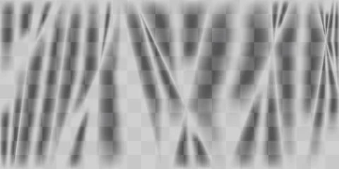 A real transparent plastic warp texture vector Illustrazione stock