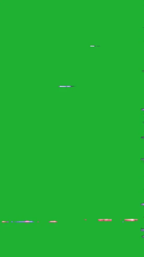Real VHS noise and artifacts overlay with green screen Stock Footage 308793484