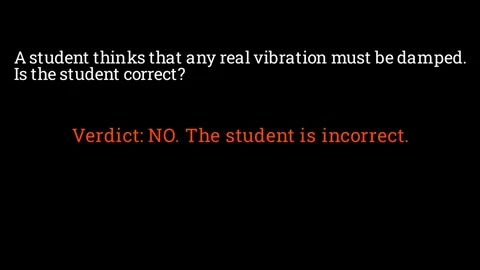 A real vibration that keeps constant amplitude forever 스톡 동영상 335733154