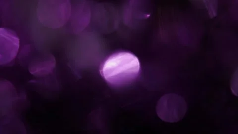 Real video of light refraction from full screen purple bokeh light leak Видео 318072424