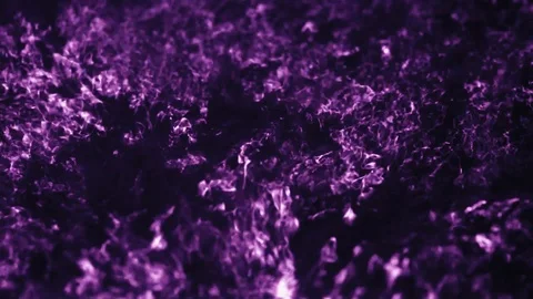 Real violet bubble on black background Stock Footage 94957915