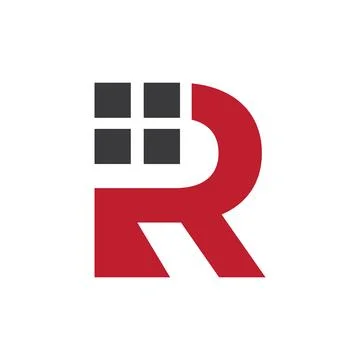 Realestate property with initial イラスト素材
