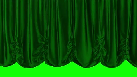 Realisic curtain opens. Stockbeeldmateriaal 155527432