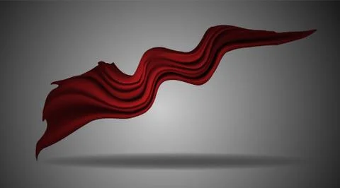 Realist empty vector fabric with grain texture, clean and minimalistic textur Illustrazione stock