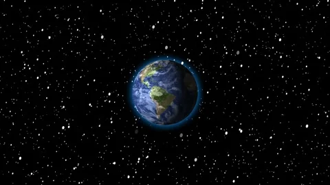 Realistic 3d animated earth showing the borders of the country Sierra Leone.. Stock Footage 305300586