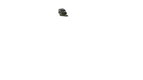 Realistic 3D Animation of  a Crawling Green Anaconda With Alpha Channel. Stock Footage 84269266