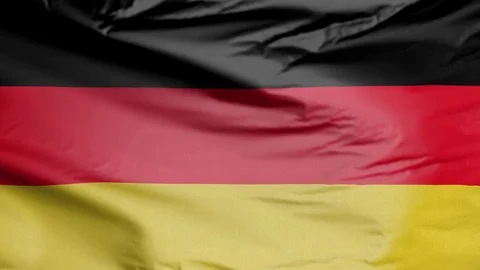 Realistic 3D Flag of Germany Stock Footage 113693900
