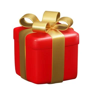 Realistic 3D Gift Box Vector Illustration EPS10. Stock Illustration