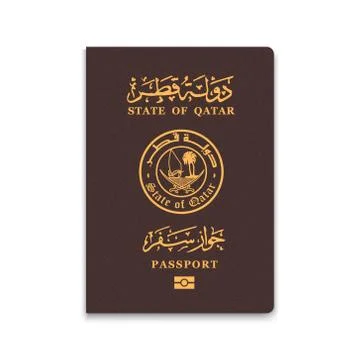 Realistic 3d Passport Stock Illustration
