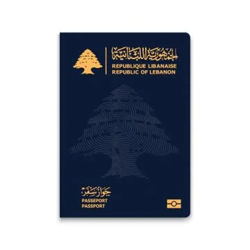 Realistic 3d Passport Stock Illustration