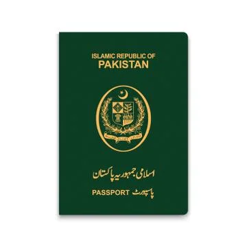 Realistic 3d Passport Stock Illustration