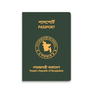 Realistic 3d Passport Stock Illustration