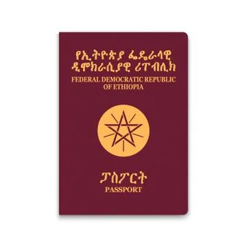 Realistic 3d Passport Stock Illustration