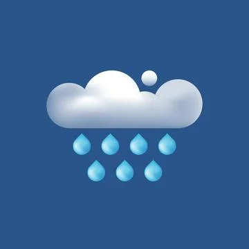 Realistic 3d render modern icon Stock Illustration
