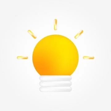 Realistic 3d render modern icon Stock Illustration
