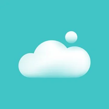Realistic 3d render modern icon Stock Illustration